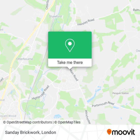 Sanday Brickwork map