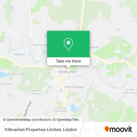 Kilbracken Properties Limited map