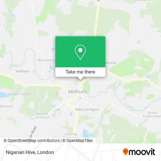 Nigerian Hive map