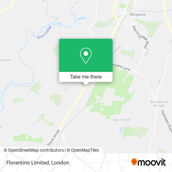 Florentino Limited map