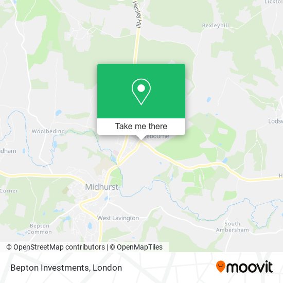 Bepton Investments map
