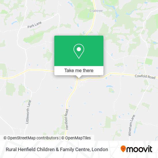 Rural Henfield Children & Family Centre map