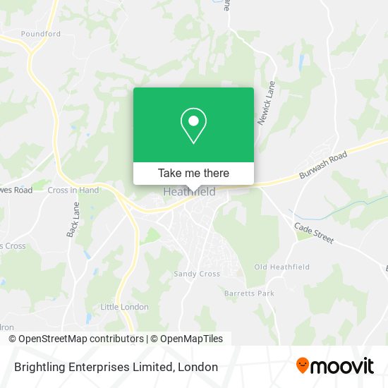 Brightling Enterprises Limited map