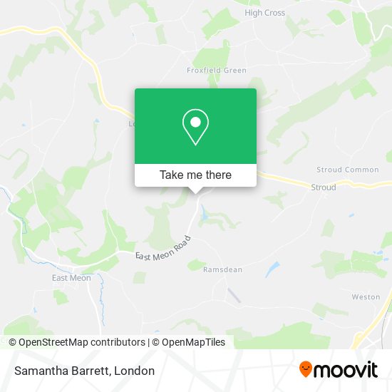 Samantha Barrett map