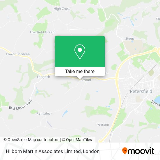 Hilborn Martin Associates Limited map