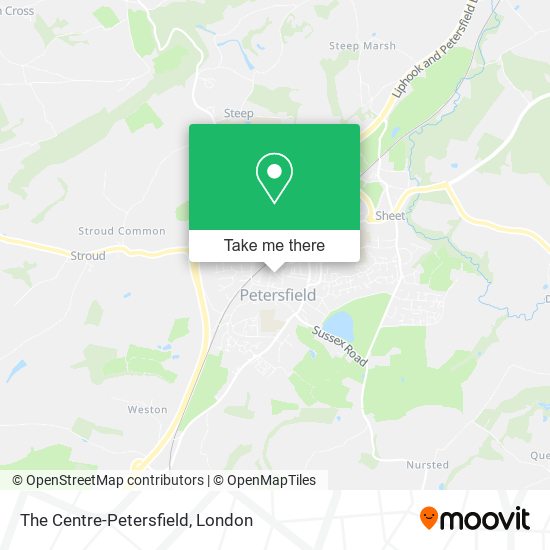 The Centre-Petersfield map