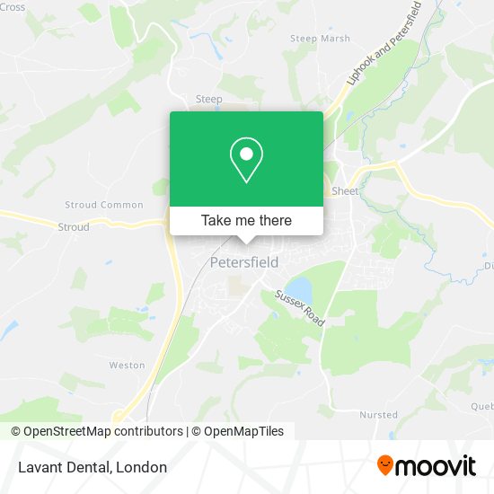Lavant Dental map