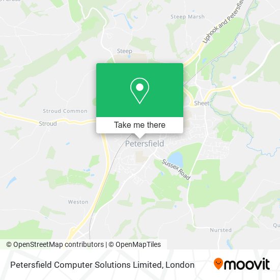 Petersfield Computer Solutions Limited map