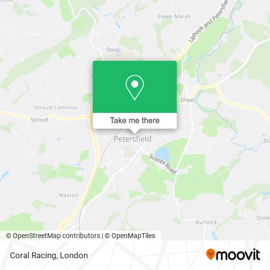 Coral Racing map