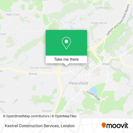 Kestrel Construction Services map