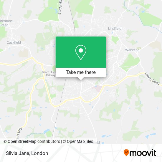 Silvia Jane map
