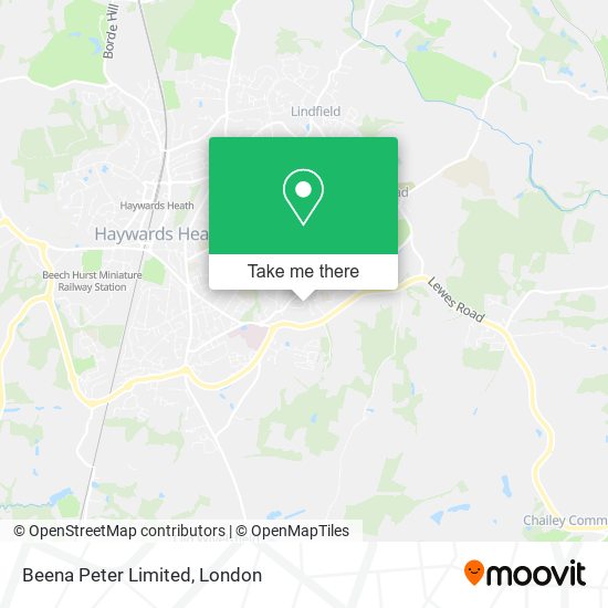 Beena Peter Limited map