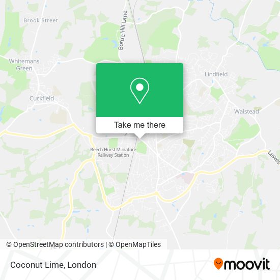Coconut Lime map