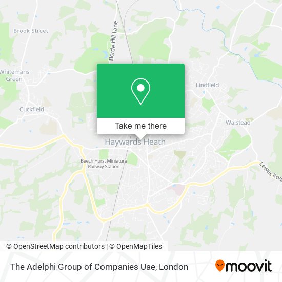 The Adelphi Group of Companies Uae map