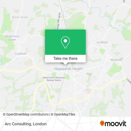 Arc Consulting map