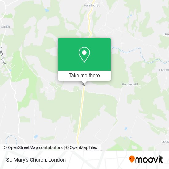 St. Mary's Church map