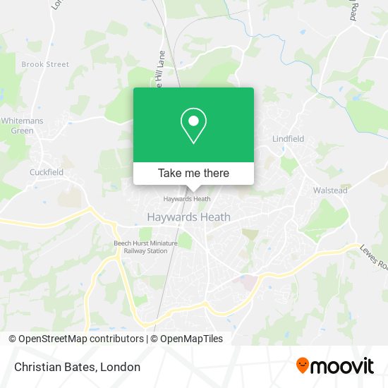 Christian Bates map