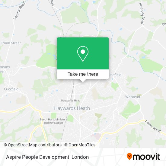Aspire People Development map