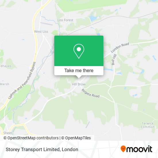Storey Transport Limited map
