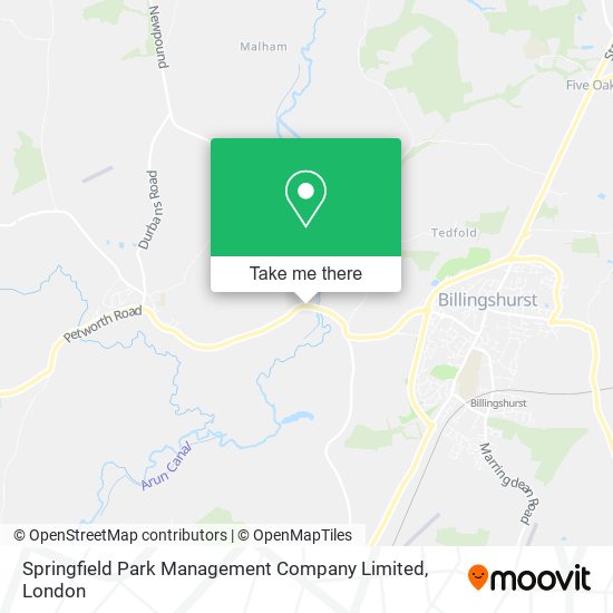Springfield Park Management Company Limited map