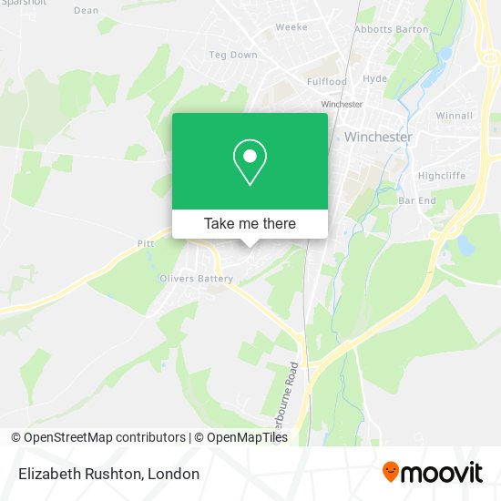 Elizabeth Rushton map