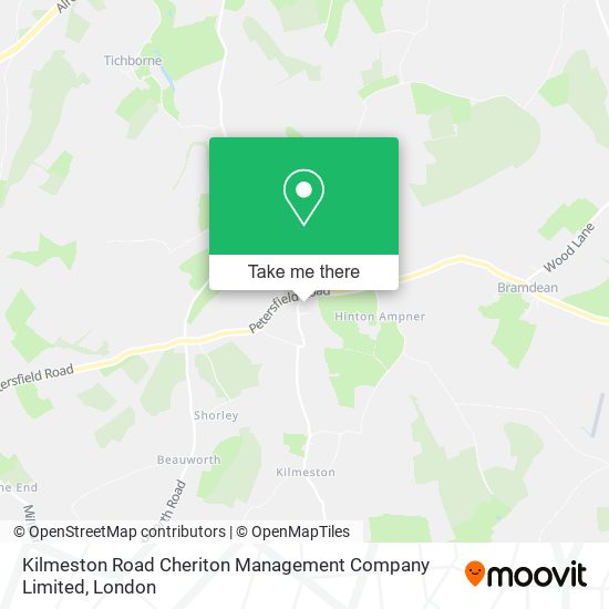 Kilmeston Road Cheriton Management Company Limited map