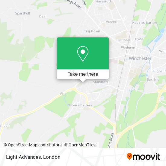 Light Advances map