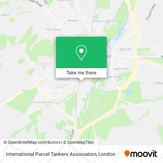 International Parcel Tankers Association map