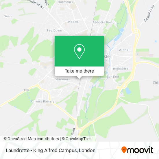 Laundrette - King Alfred Campus map