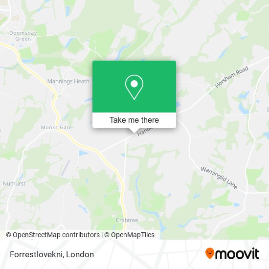 Forrestlovekni map