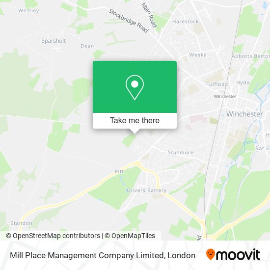 Mill Place Management Company Limited map