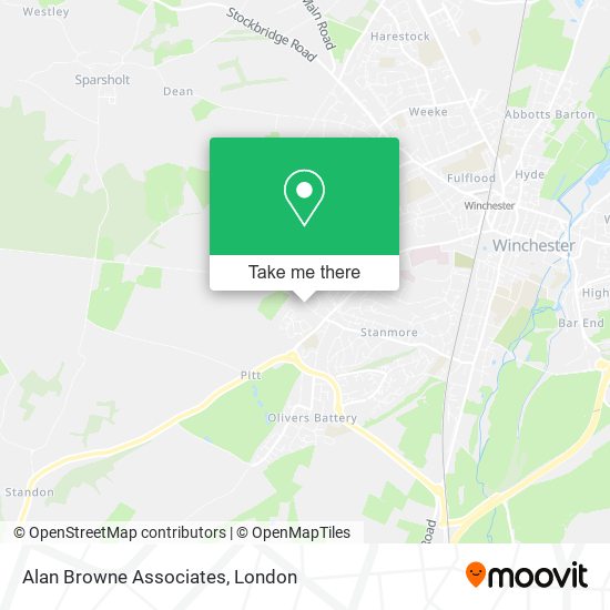 Alan Browne Associates map