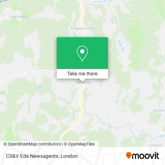 CS&V Ede Newsagents map