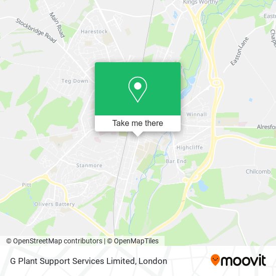 G Plant Support Services Limited map