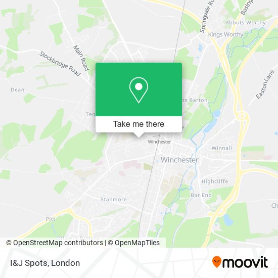 I&J Spots map