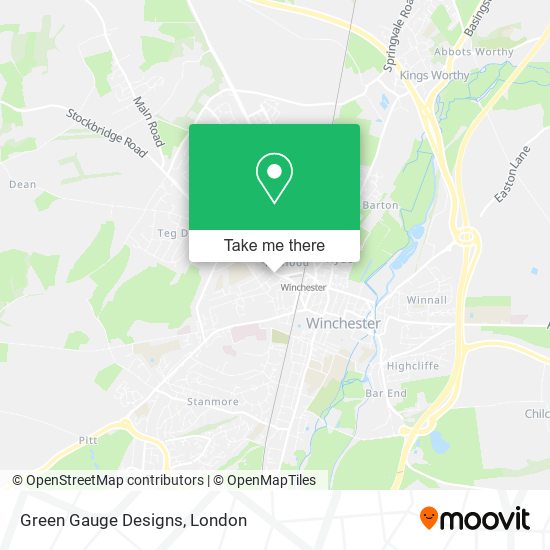 Green Gauge Designs map