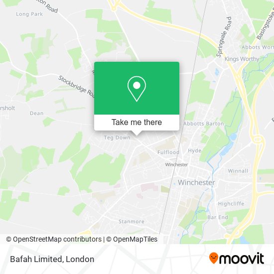 Bafah Limited map