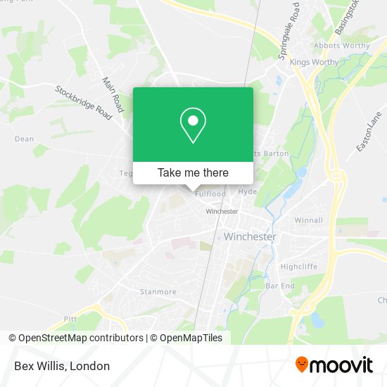 Bex Willis map