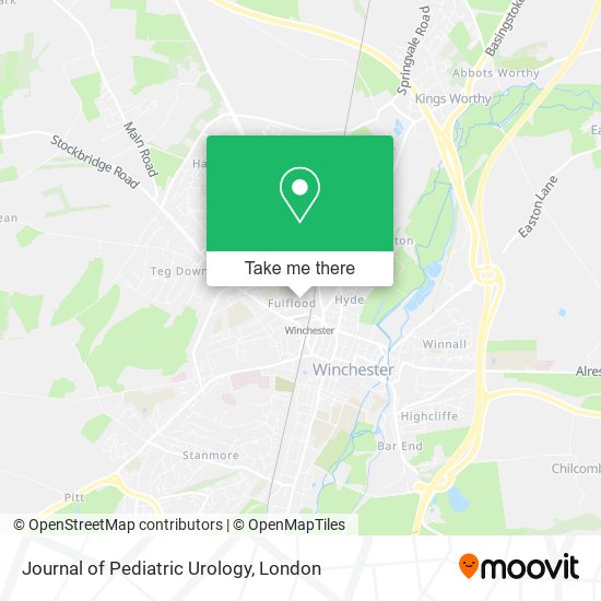 Journal of Pediatric Urology map