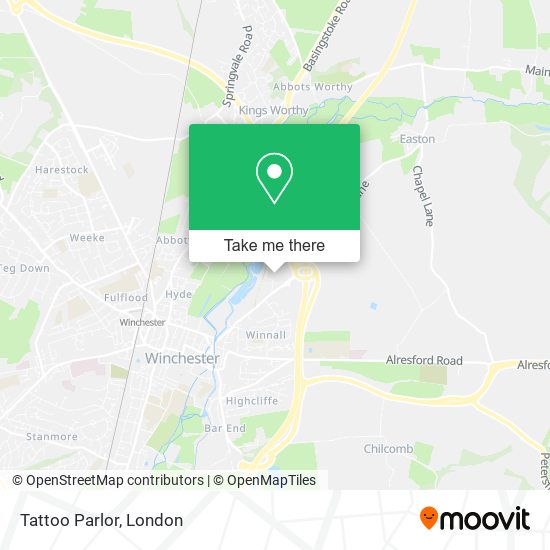Tattoo Parlor map