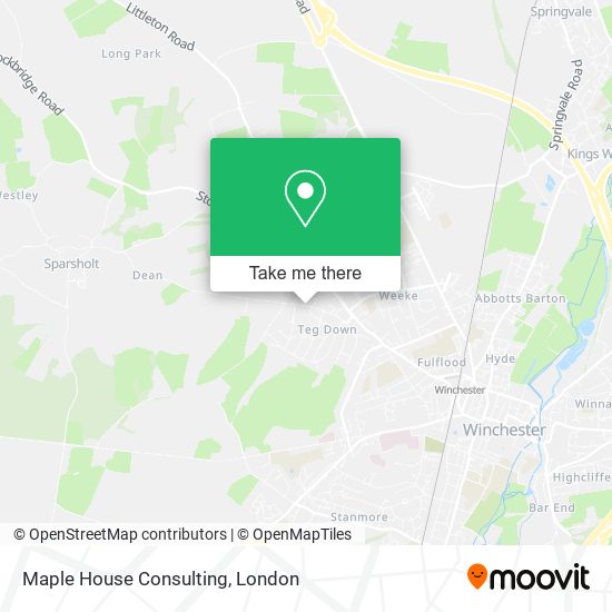 Maple House Consulting map