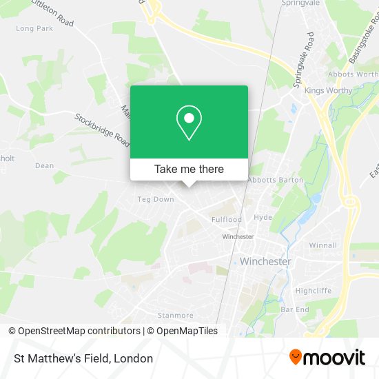 St Matthew's Field map