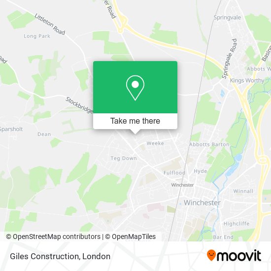 Giles Construction map