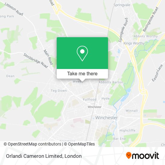 Orlandi Cameron Limited map