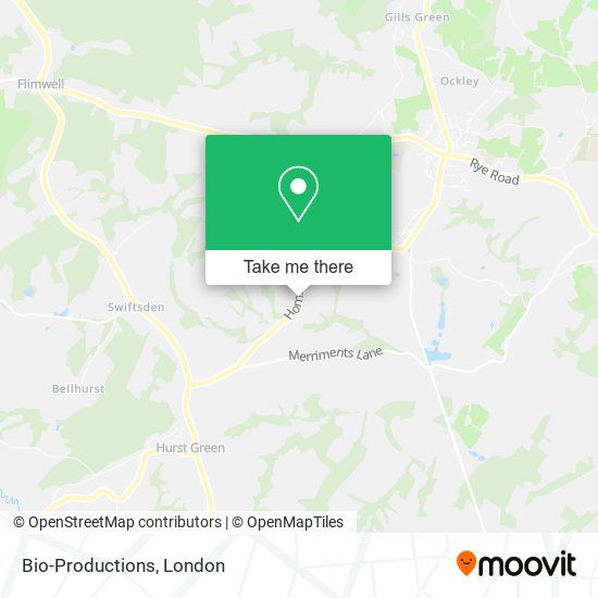 Bio-Productions map