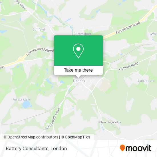 Battery Consultants map