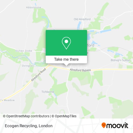 Ecogen Recycling map
