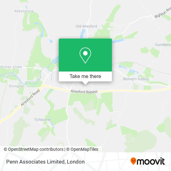 Penn Associates Limited map