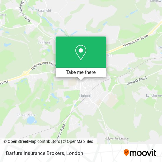 Barfurs Insurance Brokers map