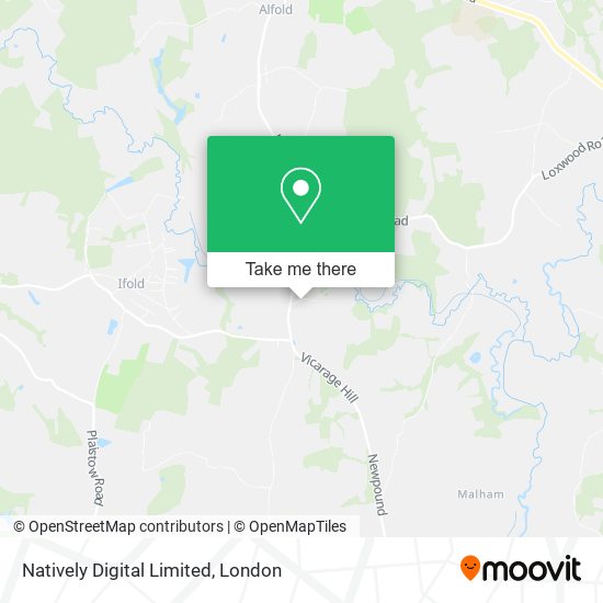 Natively Digital Limited map